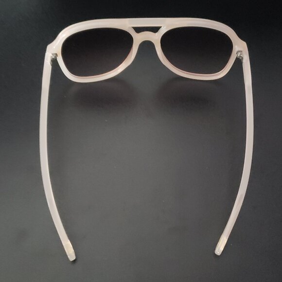 Retro Polarized Aviator Pink Light Brown Sunglasses [SOJOS] [56-20-143] - Picture 5 of 6